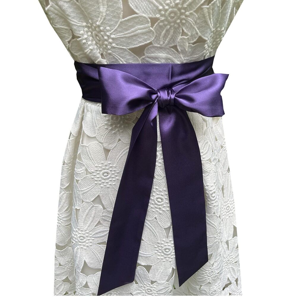 1664 Wedding Satin Sash Bridal Belts For Special Occasion Dresses
